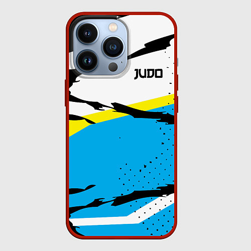 Чехол iPhone 13 Pro Judo / 3D-Красный – фото 1