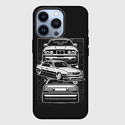 Чехол для iPhone 13 Pro BMW, цвет: 3D-черный