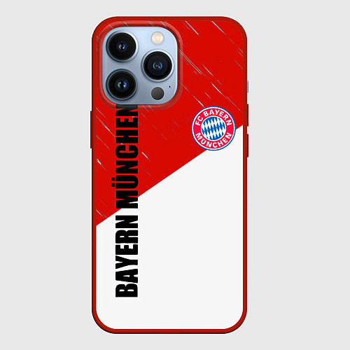 Чехол iPhone 13 Pro Бавария / 3D-Красный – фото 1