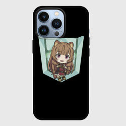 Чехол для iPhone 13 Pro Рафталия чиби, цвет: 3D-черный