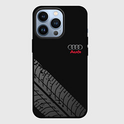 Чехол для iPhone 13 Pro AUDI, цвет: 3D-черный