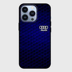 Чехол для iPhone 13 Pro AUDI, цвет: 3D-черный