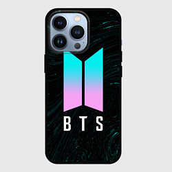 Чехол для iPhone 13 Pro BTS БТС, цвет: 3D-черный