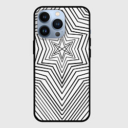 Чехол для iPhone 13 Pro Bring me the horizon white, цвет: 3D-черный