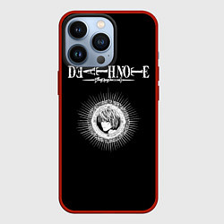 Чехол для iPhone 13 Pro Death Note, цвет: 3D-красный