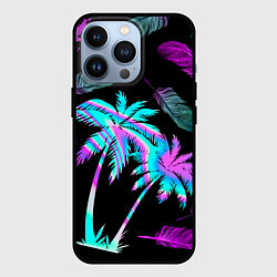 Чехол для iPhone 13 Pro Неоновое лето, цвет: 3D-черный