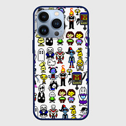 Чехол для iPhone 13 Pro UNDERTALE, цвет: 3D-тёмно-синий