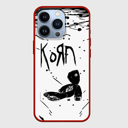 Чехол для iPhone 13 Pro Korn, цвет: 3D-красный