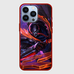 Чехол для iPhone 13 Pro Пайк League of legends, цвет: 3D-красный