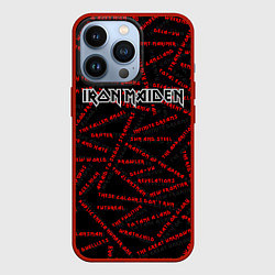 Чехол iPhone 13 Pro IRON MAIDEN SONGS Z