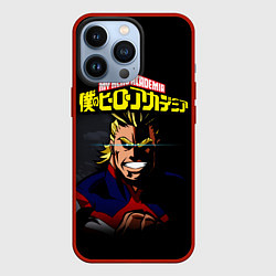 Чехол для iPhone 13 Pro MY HERO ACADEMIA Z, цвет: 3D-красный