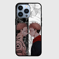 Чехол iPhone 13 Pro Jujutsu Kaisen Сукуна х Юдзи