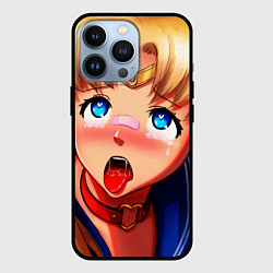 Чехол для iPhone 13 Pro SAILOR MOON AHEGAO, цвет: 3D-черный