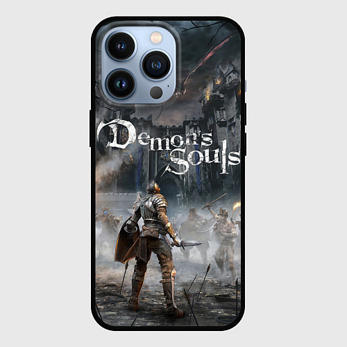 Чехол iPhone 13 Pro Demons Souls / 3D-Черный – фото 1