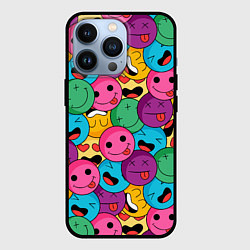 Чехол для iPhone 13 Pro Pattern, цвет: 3D-черный