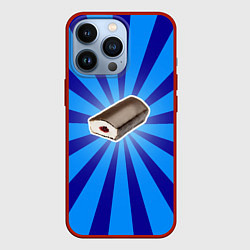 Чехол для iPhone 13 Pro Глазированный сырок, цвет: 3D-красный