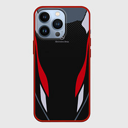 Чехол для iPhone 13 Pro Mercedes-Benz, цвет: 3D-красный