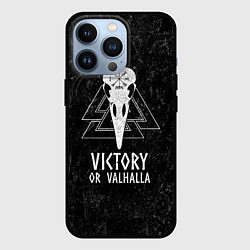 Чехол для iPhone 13 Pro Victory or Valhalla, цвет: 3D-черный