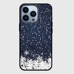 Чехол для iPhone 13 Pro Атмосфера нового года, цвет: 3D-черный