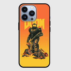 Чехол для iPhone 13 Pro Doom, цвет: 3D-черный