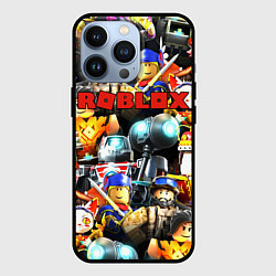 Чехол для iPhone 13 Pro ROBLOX, цвет: 3D-черный