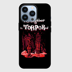 Чехол для iPhone 13 Pro Мой сосед в торпоре, цвет: 3D-черный