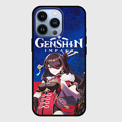 Чехол для iPhone 13 Pro Genshin Impact, цвет: 3D-черный