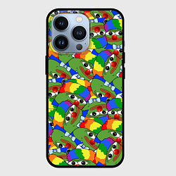 Чехол для iPhone 13 Pro ПЕПЕ КЛОУН, цвет: 3D-черный