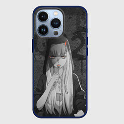 Чехол для iPhone 13 Pro Zero Two, цвет: 3D-тёмно-синий