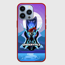 Чехол для iPhone 13 Pro Undertale, цвет: 3D-красный