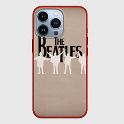 Чехол для iPhone 13 Pro The Beatles, цвет: 3D-красный