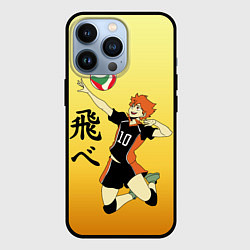 Чехол для iPhone 13 Pro Fly High Haikyuu!!, цвет: 3D-черный