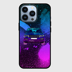 Чехол для iPhone 13 Pro LAND ROVER NEON, цвет: 3D-черный