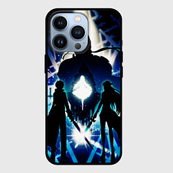 Чехол для iPhone 13 Pro Sword Art Online Кирито Асуна, цвет: 3D-черный