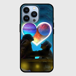 Чехол для iPhone 13 Pro Ваня Дмитриенко Венера-Юпитер, цвет: 3D-черный