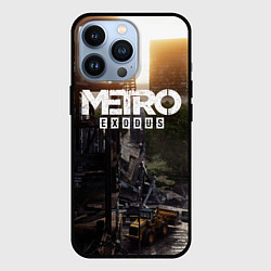 Чехол для iPhone 13 Pro Metro Exodus, цвет: 3D-черный