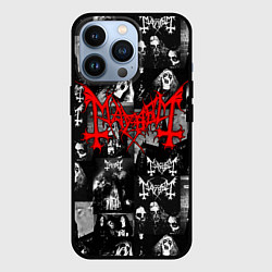 Чехол для iPhone 13 Pro MAYHEM, цвет: 3D-черный