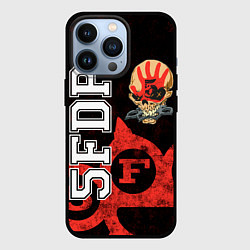 Чехол для iPhone 13 Pro Five Finger Death Punch 1, цвет: 3D-черный