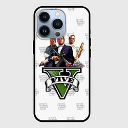 Чехол для iPhone 13 Pro Grand Theft Auto FIVE, цвет: 3D-черный