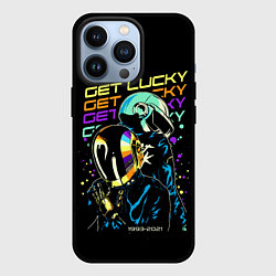 Чехол для iPhone 13 Pro DAFT PUNK, цвет: 3D-черный