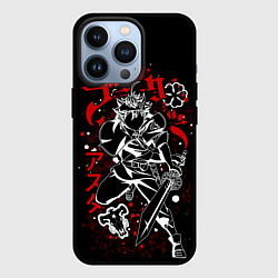 Чехол для iPhone 13 Pro ЧЁРНЫЙ КЛЕВЕР, АСТА, цвет: 3D-черный