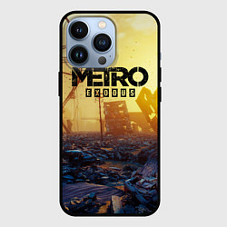 Чехол для iPhone 13 Pro Metro Exodus, цвет: 3D-черный