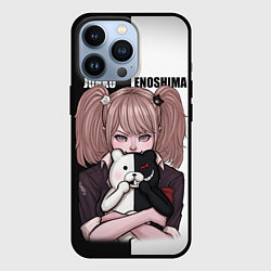 Чехол для iPhone 13 Pro MONOKUMA JUNKO, цвет: 3D-черный