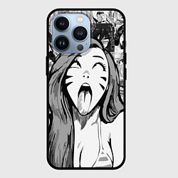 Чехол для iPhone 13 Pro Belle Delphine Ahegao, цвет: 3D-черный