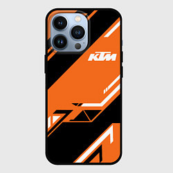 Чехол для iPhone 13 Pro KTM КТМ SPORT, цвет: 3D-черный