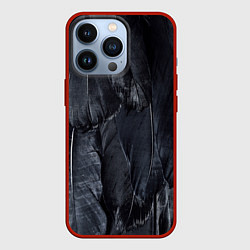 Чехол для iPhone 13 Pro ВОРОНА, цвет: 3D-красный