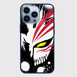 Чехол для iPhone 13 Pro БЛИЧ МАСКА ИЧИГО ПУСТОГО, цвет: 3D-тёмно-синий