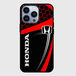 Чехол для iPhone 13 Pro HONDA ХОНДА SPORT, цвет: 3D-черный