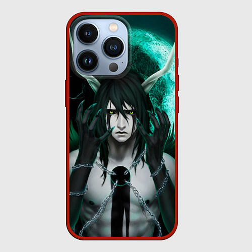 Чехол iPhone 13 Pro Ulquiorra Schiffer Bleach / 3D-Красный – фото 1