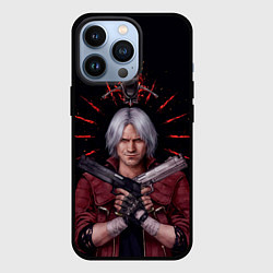 Чехол для iPhone 13 Pro Saint Dante, цвет: 3D-черный